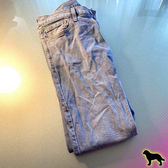 Levi's Men's 511 Slim Fit Jeans Denim Waist W 34 Length L 32 Light Blue Stretch - Picture 6 of 6